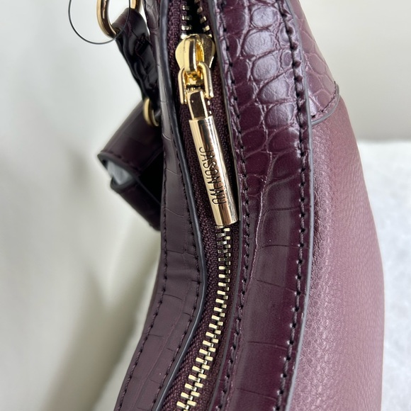 Jason Wu Baguette Croc Embossed Shoulder Hobo Bag - Picture 4 of 7